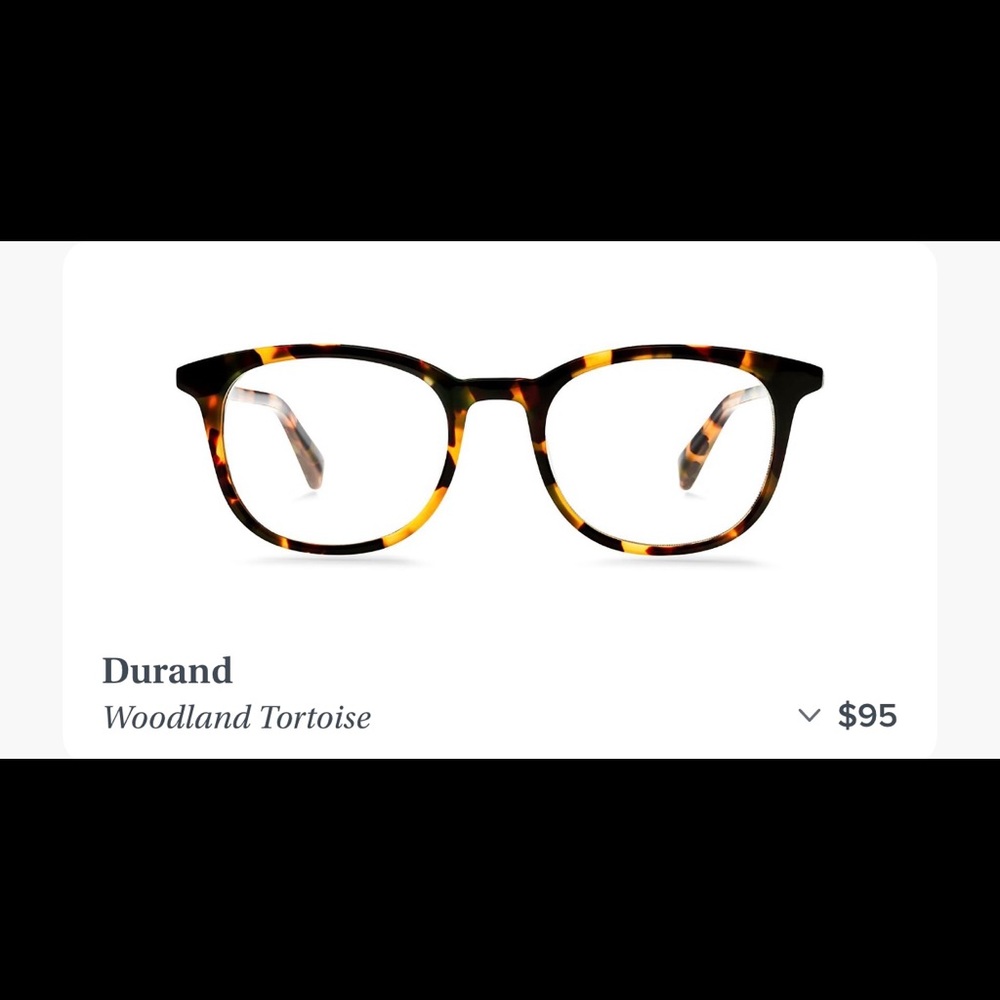 Warby Parker Durand in Woodland Tortoise